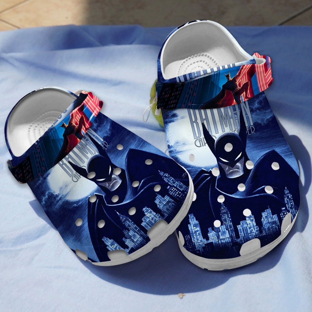 Non-slip durable Batman clogs for kids with cool classic design  