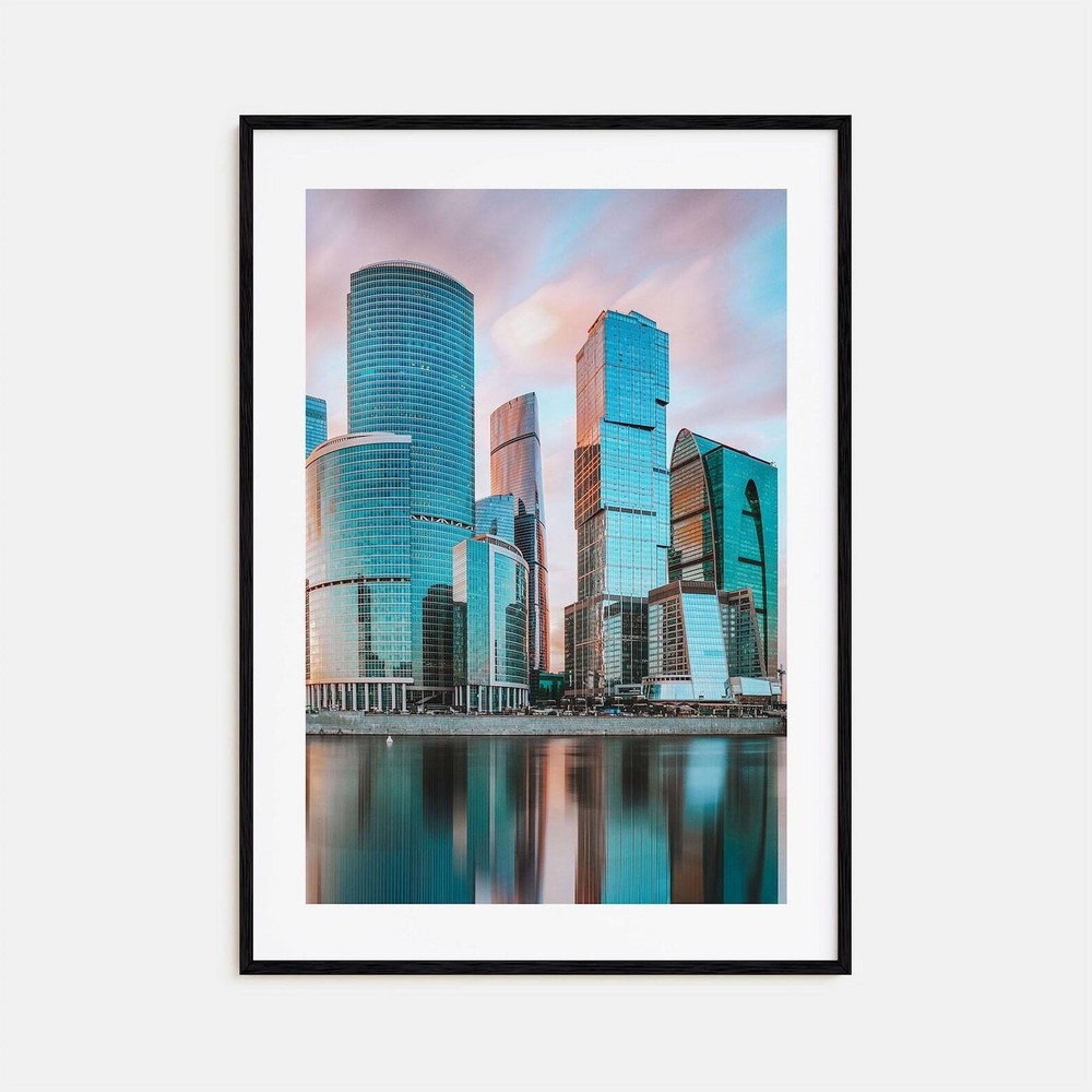 Moscow Colorful Poster Print Russia No 2 Moscow Photo Wall Art Moscow Wall