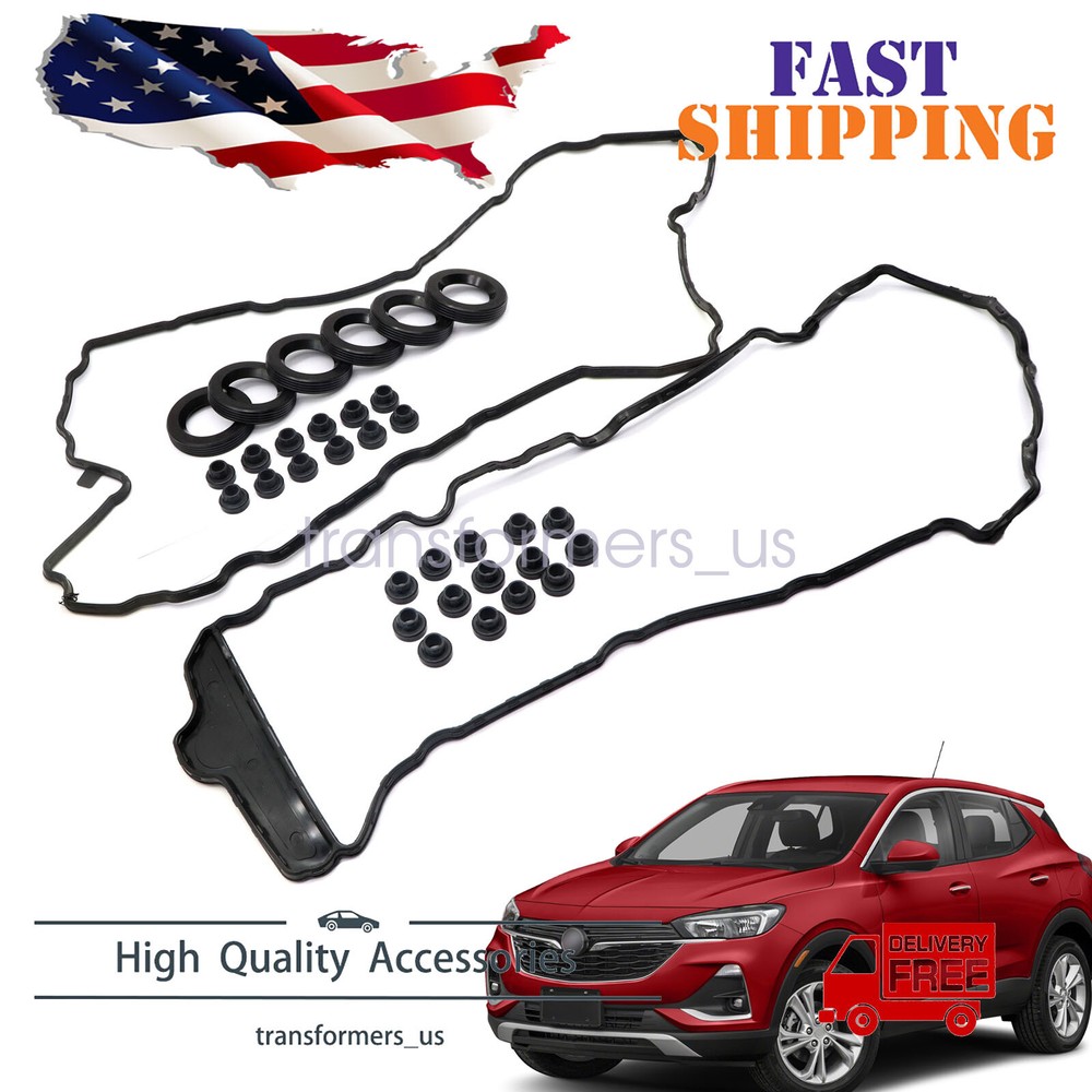 For 2008-2020 Buick Cadillac Chevrolet 3.6L 3.0L New Valve Cover Gasket 14409148
