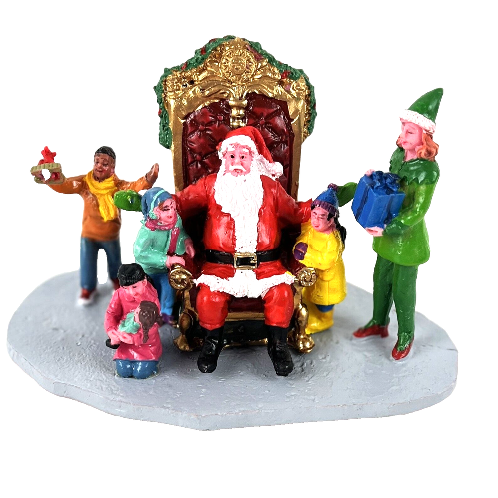 Table Accent Santa Claus Merry Christmas To All Figurines Holiday Decor 2014-image