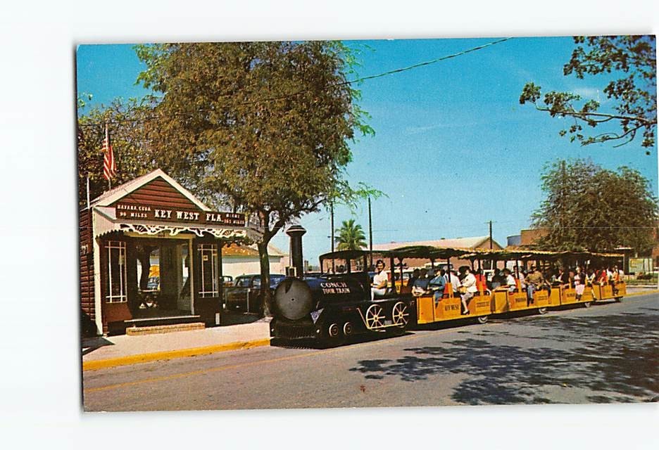 Postcard Depot And Conch Tour Train Key West Florida USA