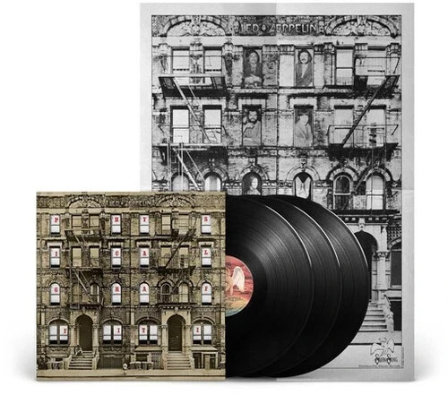 Led Zeppelin - Physical Graffiti 50th Anniversary Deluxe Edition 3 LP NEW SEALED