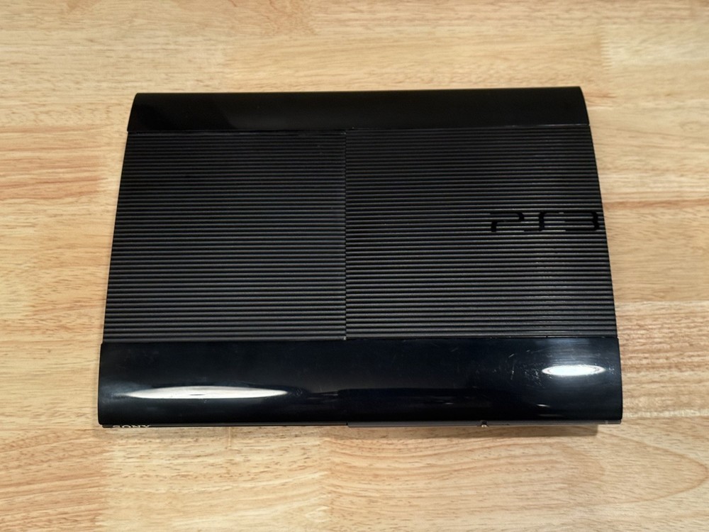 Sony Playstation 3 PS3 Super Slim 250GB CECH-4001B Console Only Tested Working!