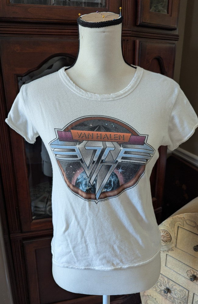 Vintage Van Halen World Tour 1979 Short Sleeve Tee Shirt Small