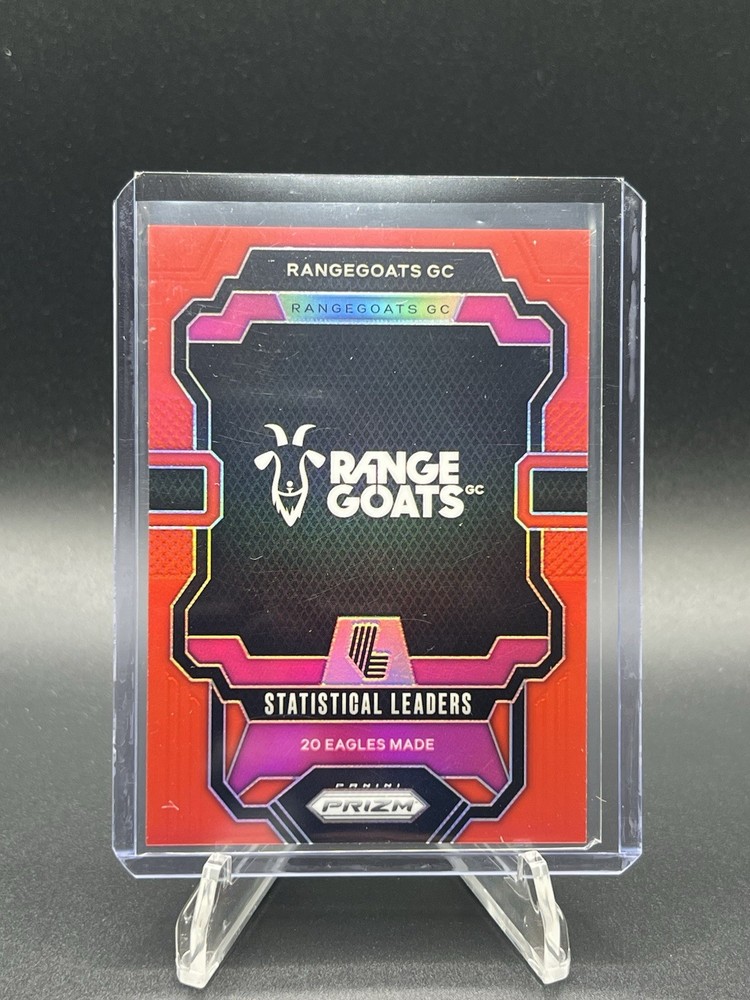 RangeGoats GC 2024 Panini Prizm LIV Golf Red #88 of 149 Statistical Leaders