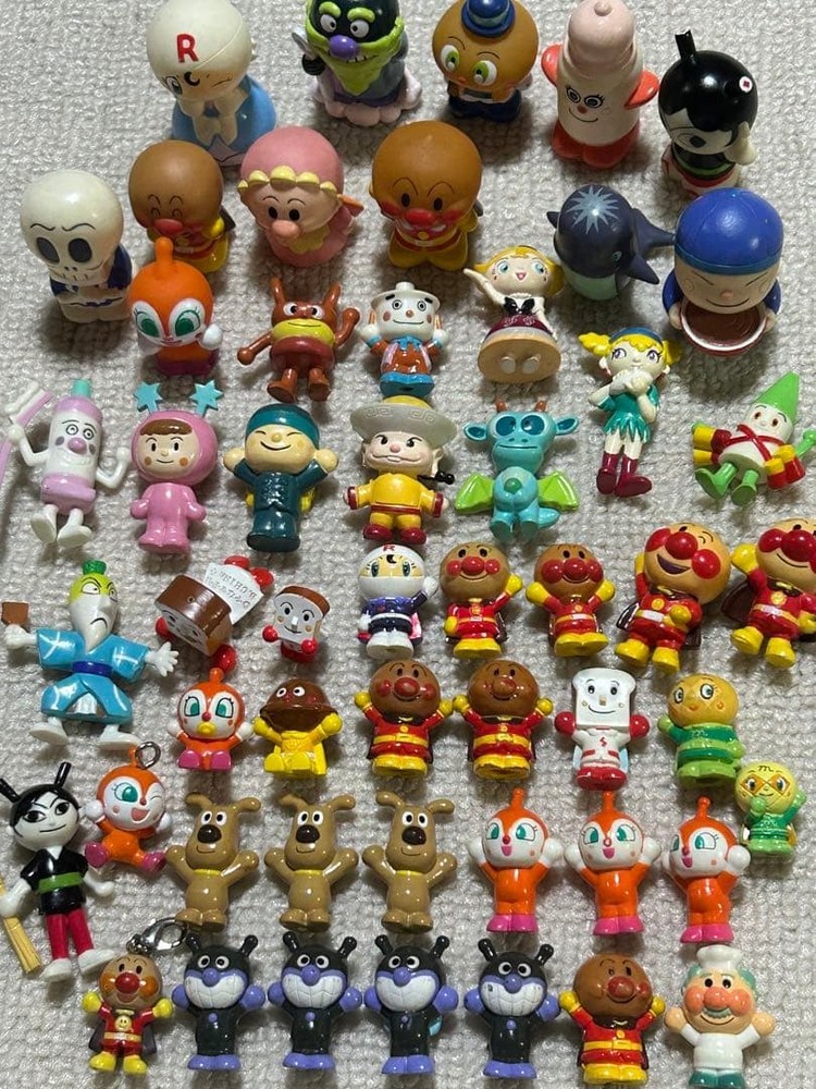 Anpanman character figure set 1999 #b8f1b2