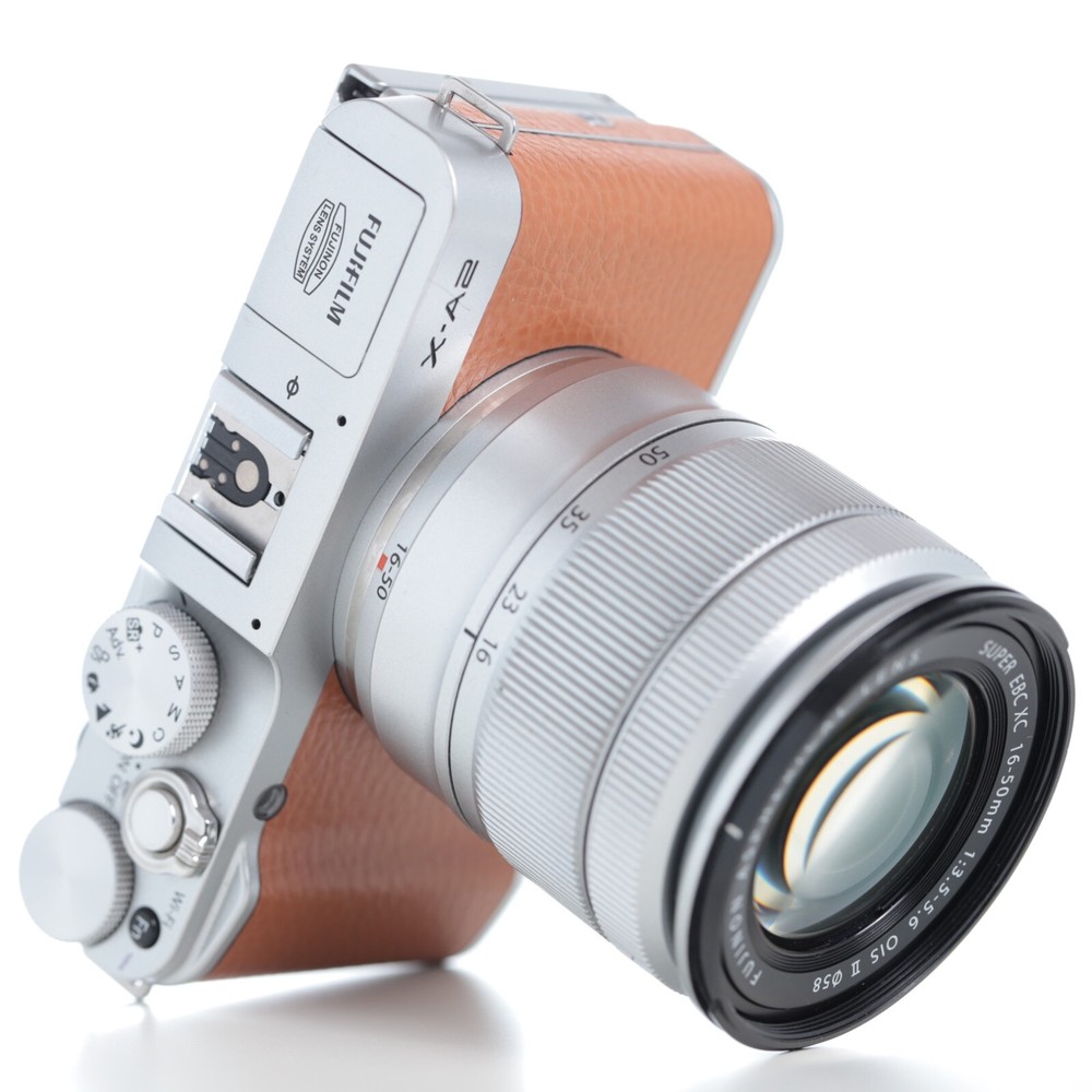 Fujifilm X Series X-A2 16.3MP with Lens 16-50mm Brown All Function Work [025]