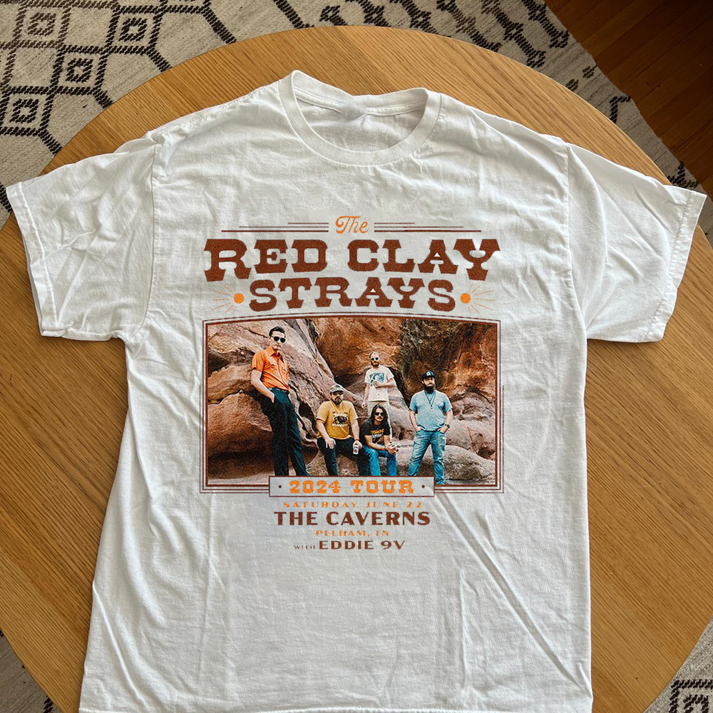 Vintage The Red Clay Strays Tour T-shirt Short All Size S to 5XL BA160 FREE SHIP