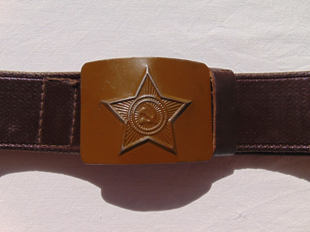 Soviet soldier's belt. Adjustable size. USSR Army. maximum 110 cm