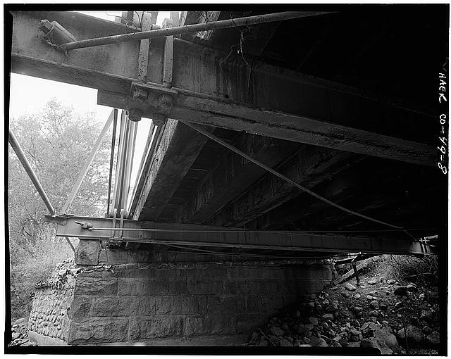 Hortense Bridge,Chalk Creek,State Highway 162,Nathrop,Chaffee County,CO,HABS,7
