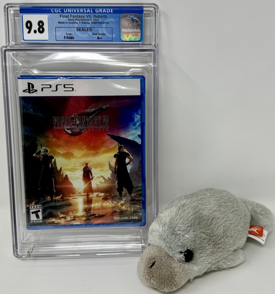 CGC Graded Final Fantasy VII: Rebirth NEW PS5 Square Enix (1018650003, 9.8 A++)