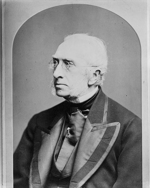 Photo:[Robert Charles Winthrop, head-and-shoulders portrait, facing left]
