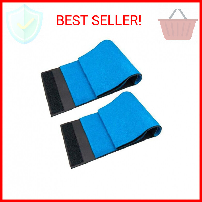 2-Piece Sweat Waist Trimmer Wrap for Weight Loss & Slimming – Hot Body for Women & Men