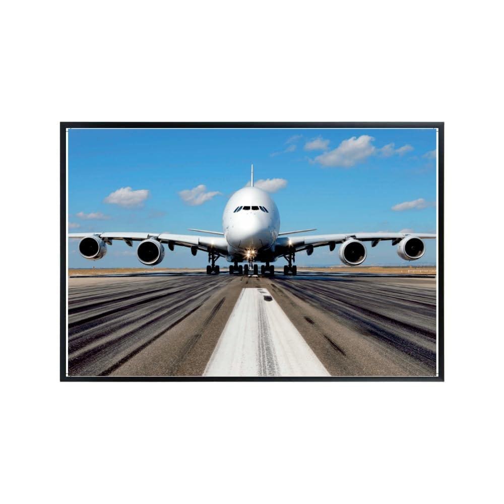Airbus A380 Poster Aviation Wall Art Airplane Photography Print Pilot