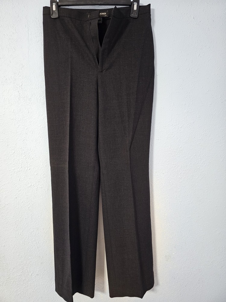 Ralph Lauren Collection Classics Women's Size 6 Black Pants No Pockets