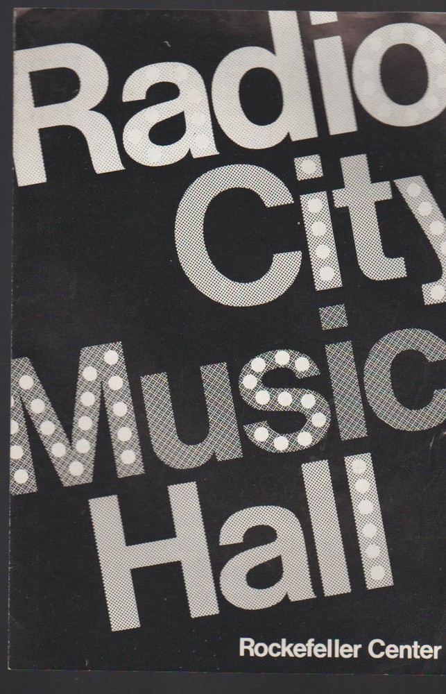 Radio City Music Hall Program October 24 1968 Bullitt Steve McQueen