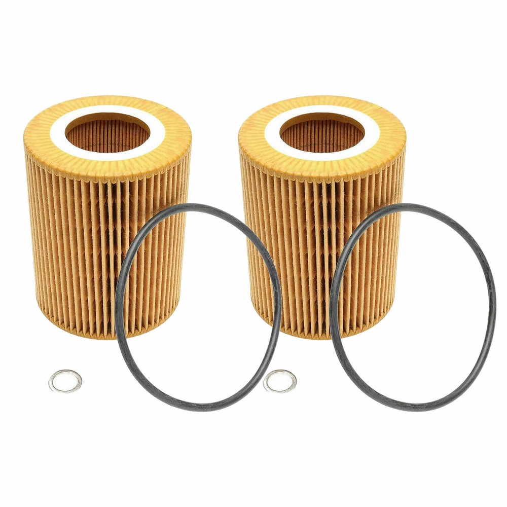 2X HU925 4X Oil Filter Compatible with BMW 320i 330i 528i X3 2.2L 3.0L 2.8L 2.5L 11427512300