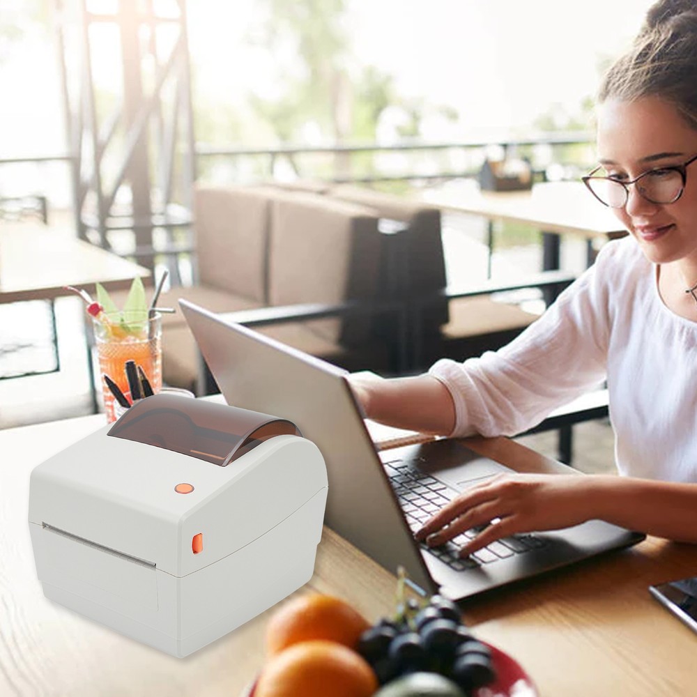 High-Speed HD Thermal Label Printer for Office Electronics KRI