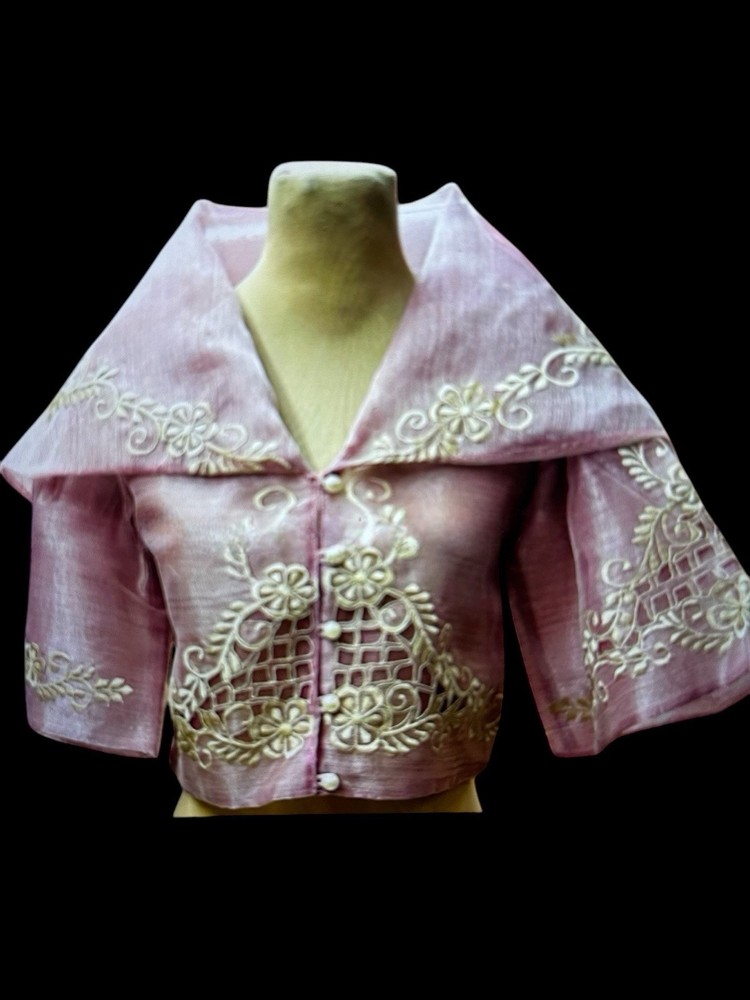 Modern Filipiniana,Maria Clara Style:   Asian Size: 3XL