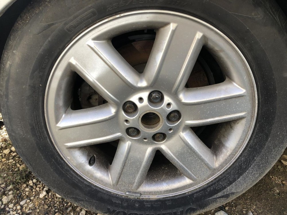2003 2004 2005 RANGE ROVER 19x8 Silver Alloy 6 Spoke Wheel Rim            911414