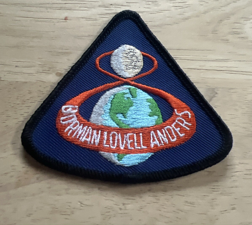 NASA  APOLLO 8, ASTRONAUTS BORMAN LOVELL ANDERS Patch