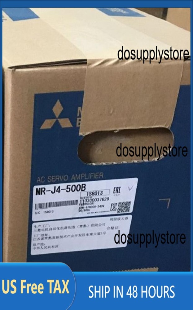 MITSUBISHI MR-J4-500B AC Servo Drive One MRJ4500B FAST Shipping NEW