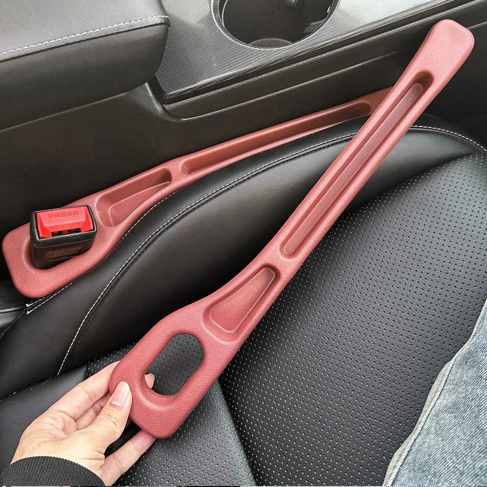 2Pcs Car Seat Gap Filler Universal Side Seam Leak-proof Filling Strip Plug Strip