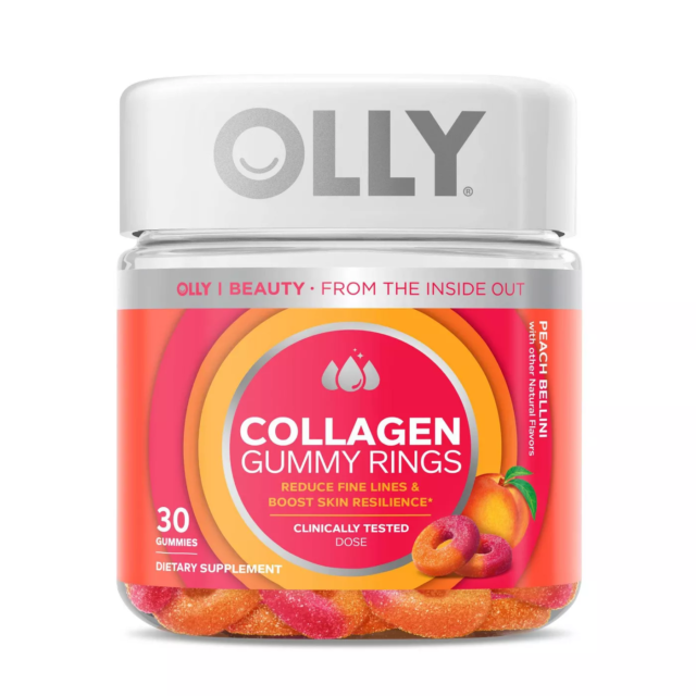 Olly Collagen Gummy Rings Skin Resilience, 30 Ct, Exp 05/25