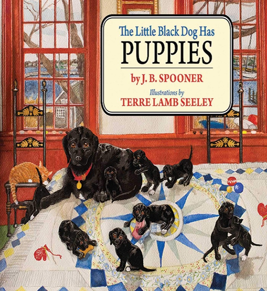 The Little Black Dog Has Puppies (Little Black Dog Series) by Spooner