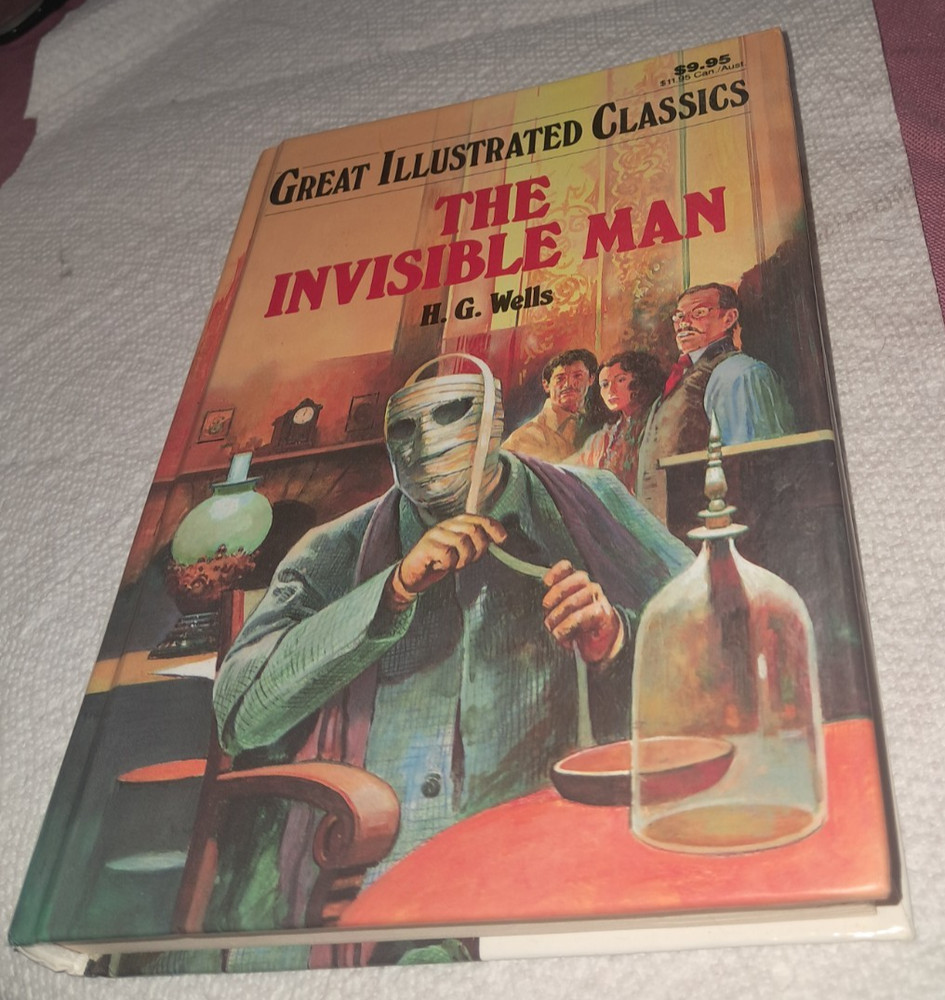 Great Illustrated Classics the Invisible Man H G Wells Pablo Marcos Studios HC