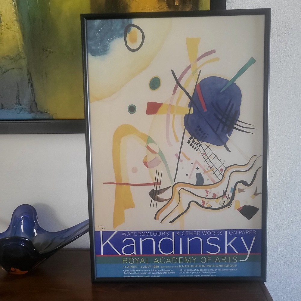 Kandinsky Watercolours & Other Works  Framed Royal Academy Of Arts Print 1999-image