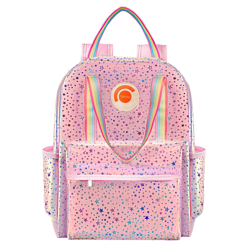 Backpack for Girls cute girls schoolbag rainbow transparent 4-12 years old Ki...