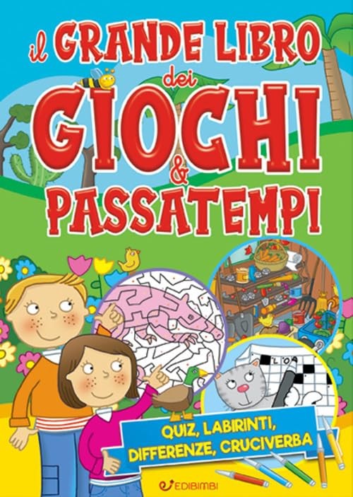 Il grande libro dei giochi & passatempi (Paperback)Another great item from Rarewaves USA | Free delivery!