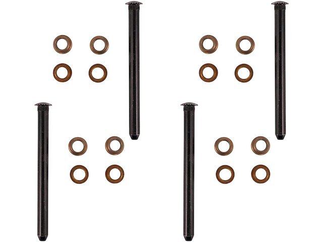 TRQ Door Hinge Pin and Bushing Kit fits Oldsmobile Toronado 1972-1985 19HHBD
