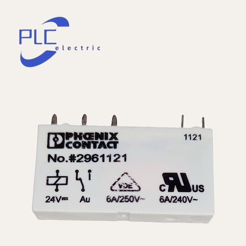 2961215 1PCS NEW Phoenix REL-MR- 24DC/21-21AU Plug and Pull Relay 2PDT 24V DC