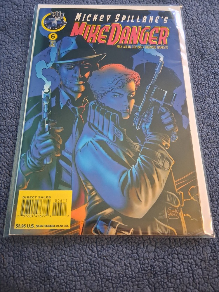 Mickey Spillane's Mike Danger #6 Tekno Comics Big Entertainment Inc 1996
