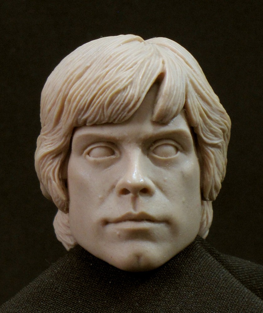 ##1974 LUKE SKYWALLKER STAR WARS ROTJ HEAD SCULPT Action figures 1/6 Scale