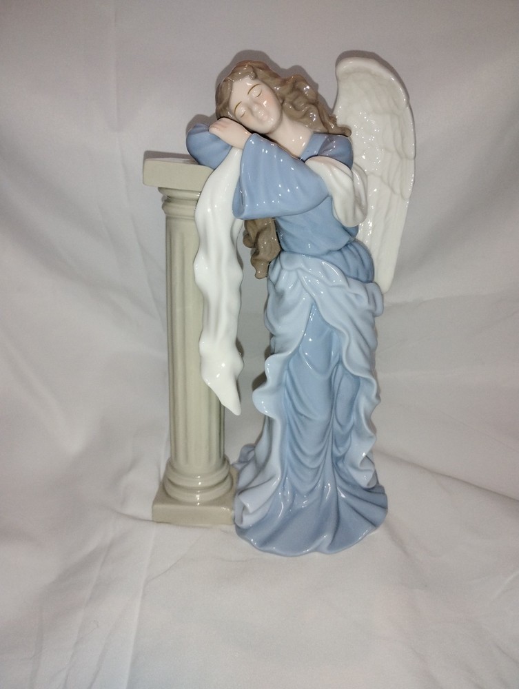 porcelain angel figurine