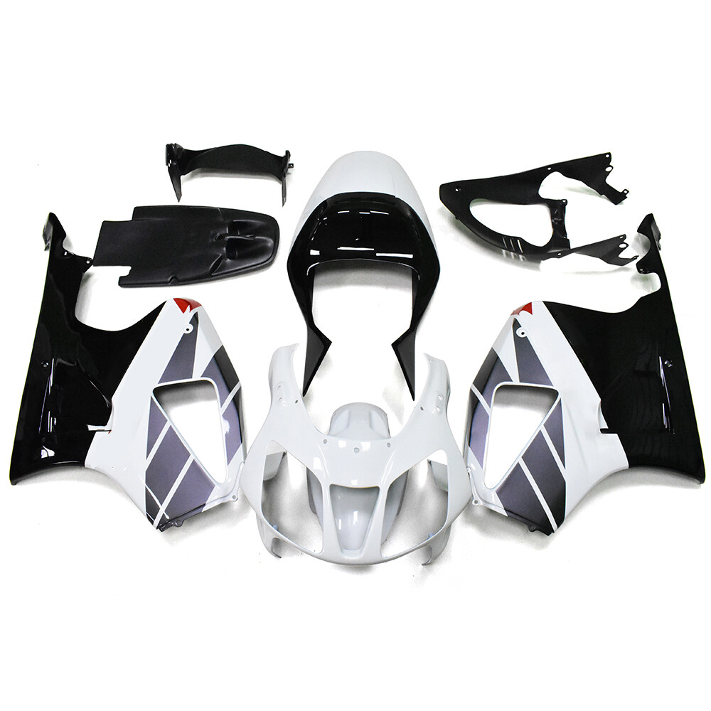 White Fairing Kit for 2000-2006 Honda VTR1000 RC51 Injection Plastic Bodywork