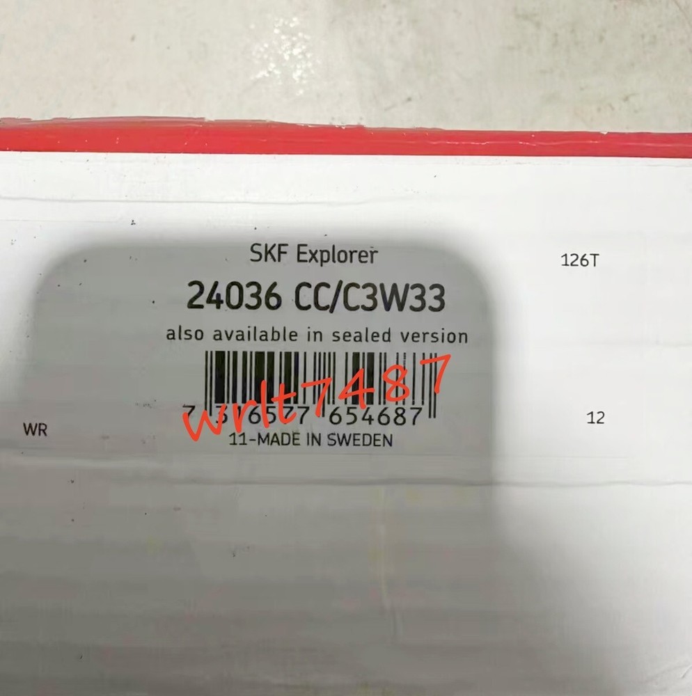 NEW SKF 24036 CC/C3W33 spherical roller bearing 1PCS #PA