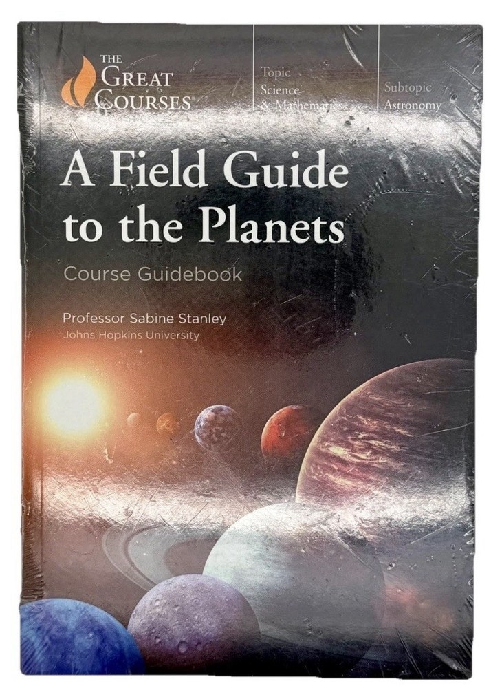 New  A Field Guide To The Planets Great Courses Factory Sealed DVD & Guidebook