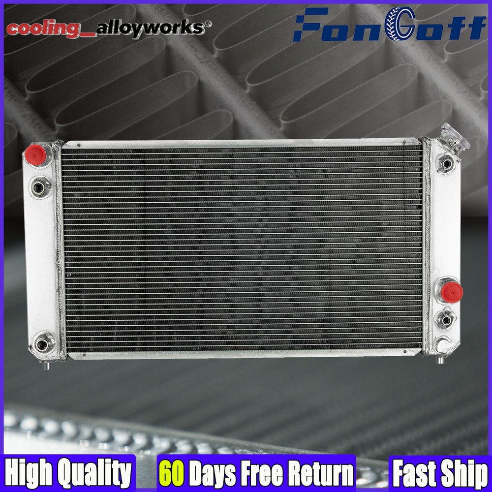 3-Rows Aluminum Radiator Fit 1994-2005 Chevy Blazer S10 GMC Jimmy 4.3L V6 Engine