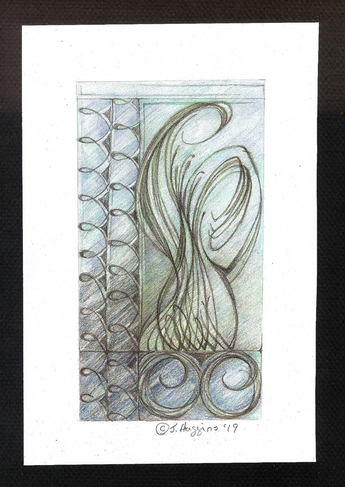 Abstract Pencil Drawing 