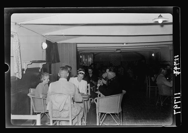 Warrant Officers' Club,Garrison Club at German Colony,Jerusalem,Israel,1940m1
