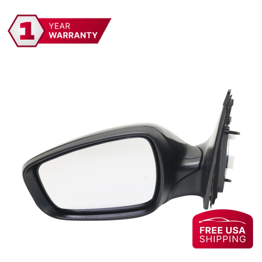 Mirror Paintable Power Glass Heated Driver Side For 2013-2017 Hyundai Elantra GT