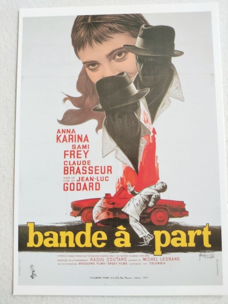 French Bande à JeanLuc Godard AnnKarina V4