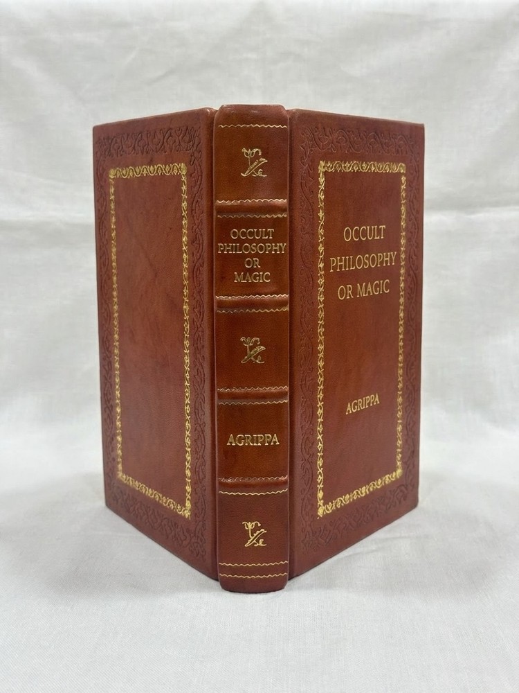Three Books of Occult Philosophy or Magic, Agrippa [Leather Bound]