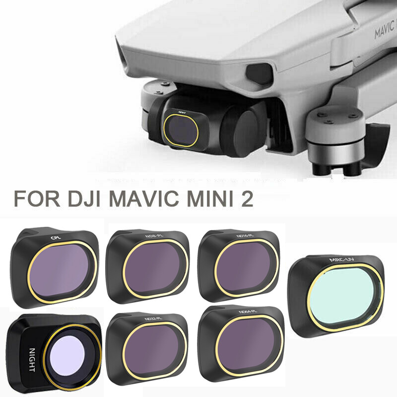 Camera Optical Glass Lens Filter UV CPL ND-PL8/16/32/64 ND Kit For MAVIC Mini 2