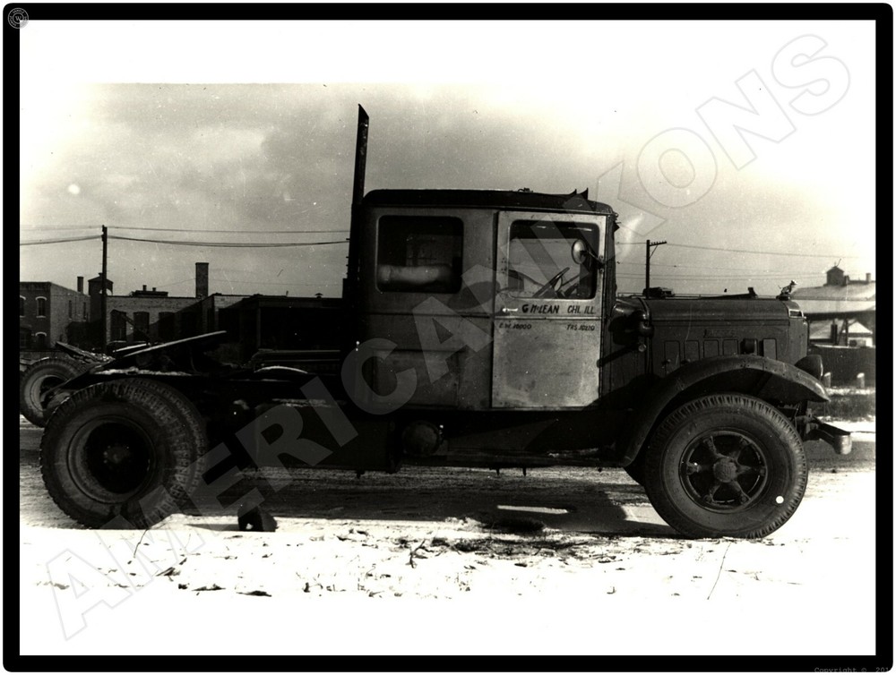 Mack Trucks New Metal Sign: Chicago Truck - G. McClean