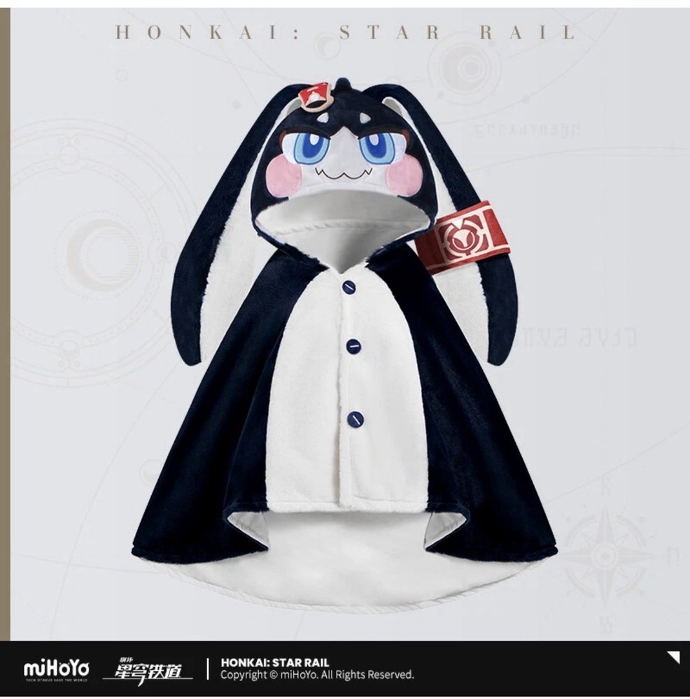 miHoYo Honkai: Star Rail Pom-Pom Plush shawl blanket Official Original Goods,